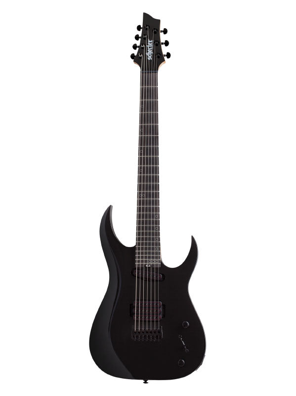 Schecter Sunset-7 Triad - Gloss Black