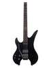 Schecter Synyster Gates Custom-6 Floyd, micro Sustainiac, headless, gaucher - Satin Black