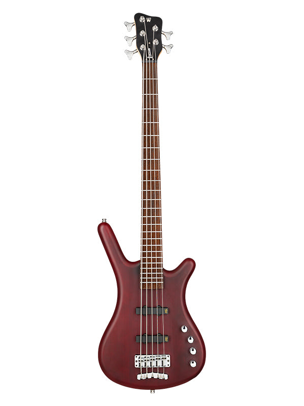 RockBass Corvette Basic 5 - Burgundy Red Satin