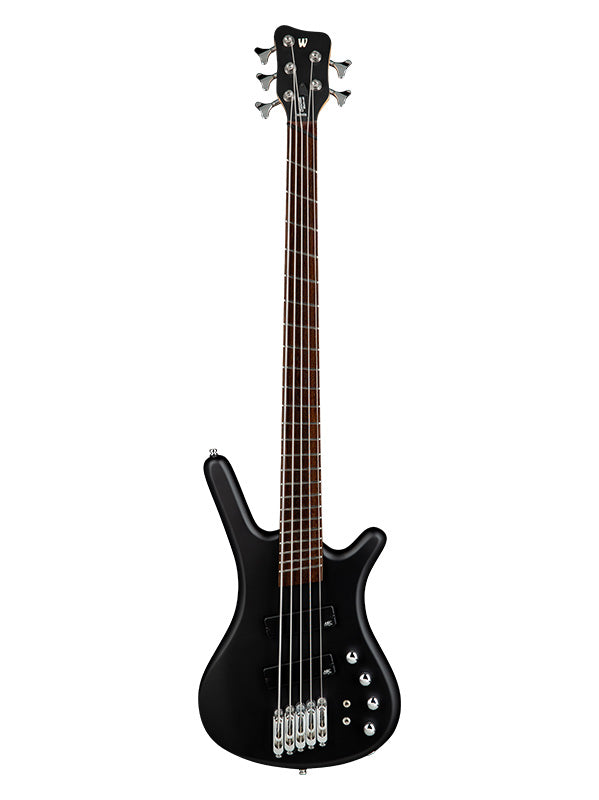 RockBass Corvette 5 Multiscale - Solid Black Satin
