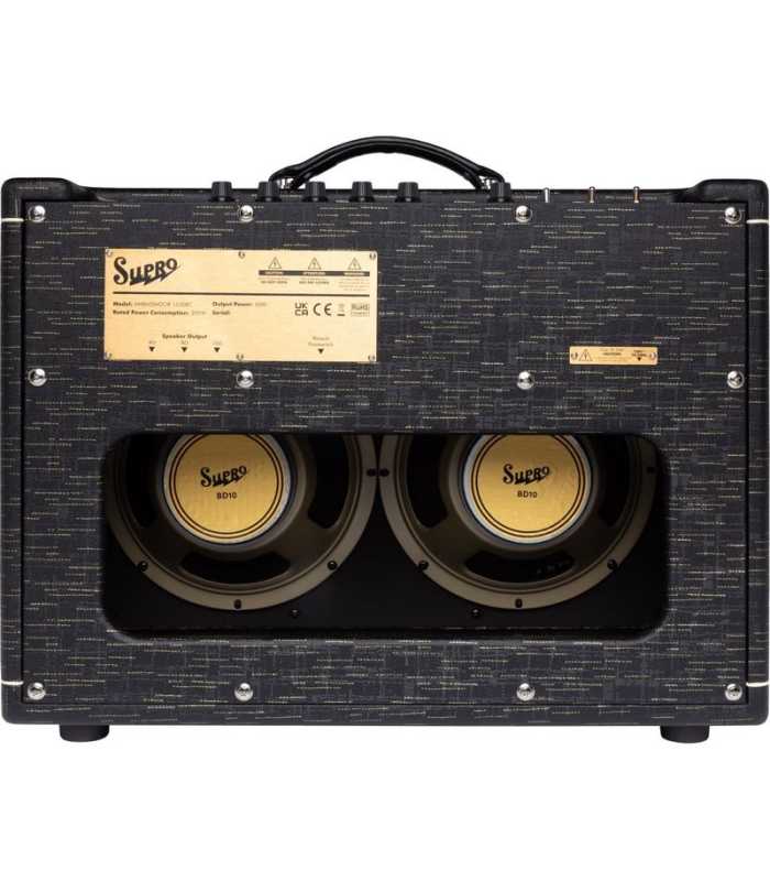 Supro Ambassador Black Gold Scandia