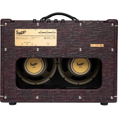 Supro Ambassador Burgundy Gold Scandia