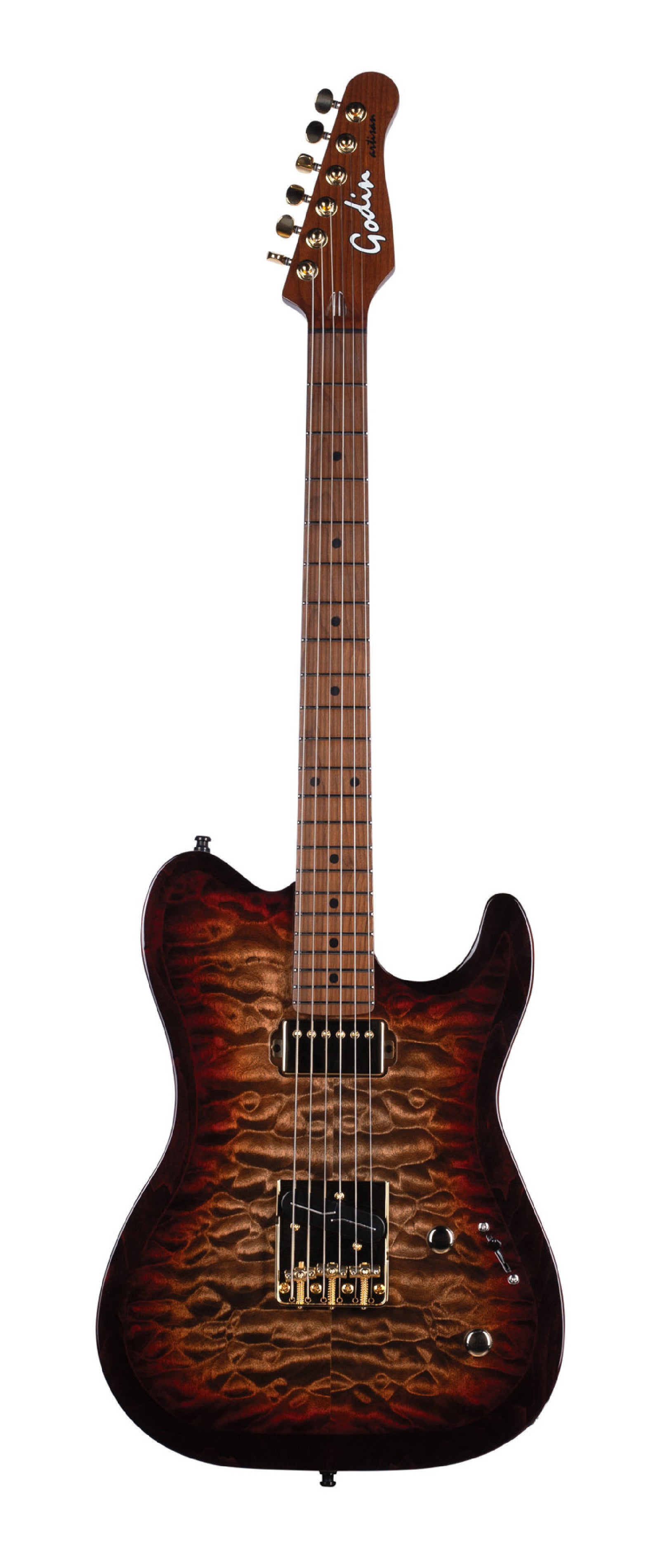 GODIN Artisan TC Whiskeyburst MN + Etui