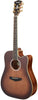 D'Angelico Excel Bowery Autumn Burst