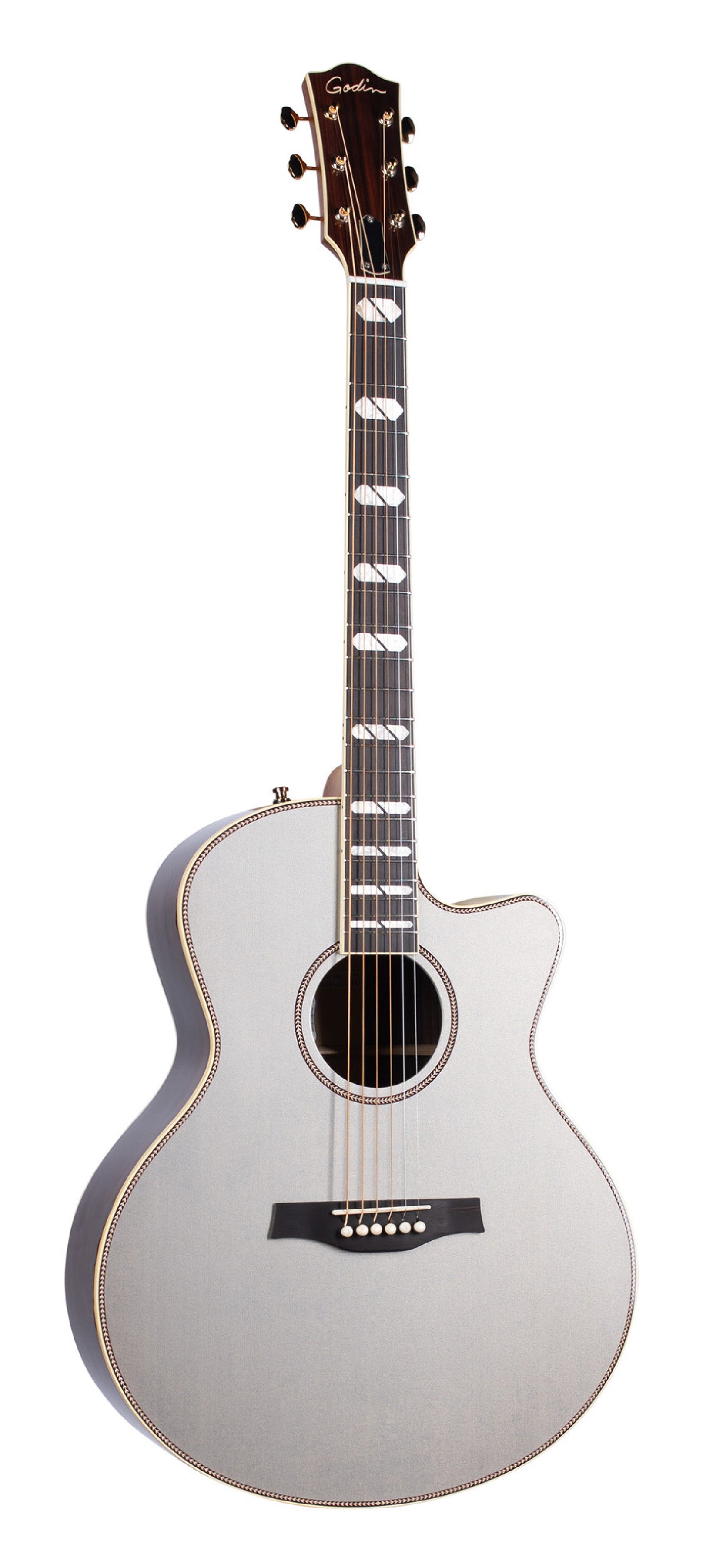 GODIN Connaisseur MJ Satina Grey RW + Etui