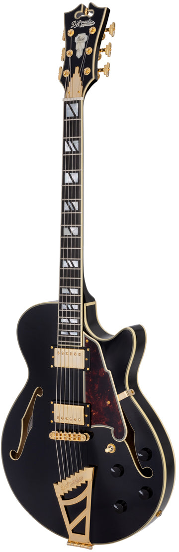 D'ANGELICO Excel SS Solid Black
