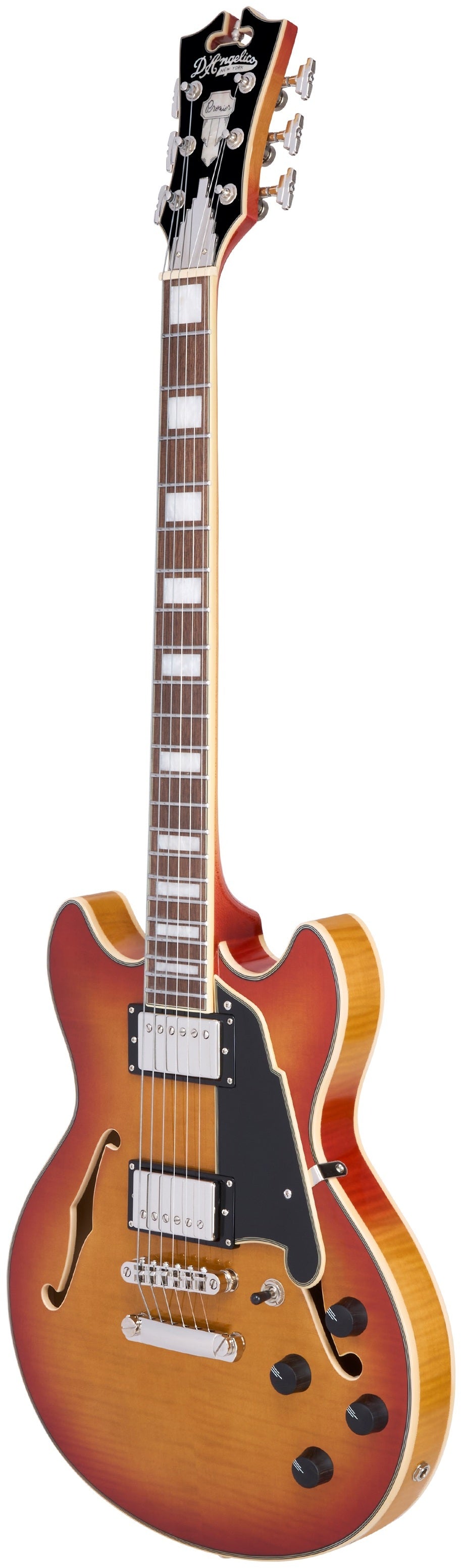 D'ANGELICO Premier Mini DC XT - Honey Burst + housse