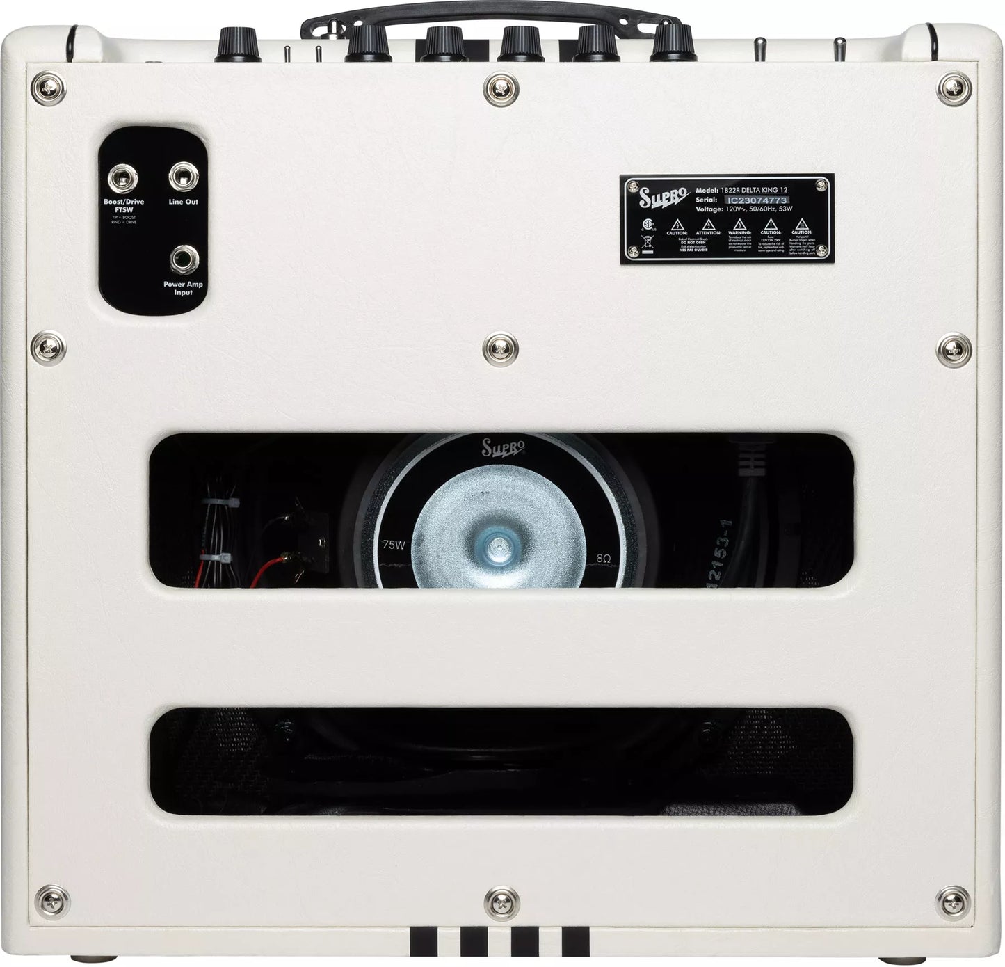 Supro Delta King 12 Ivory