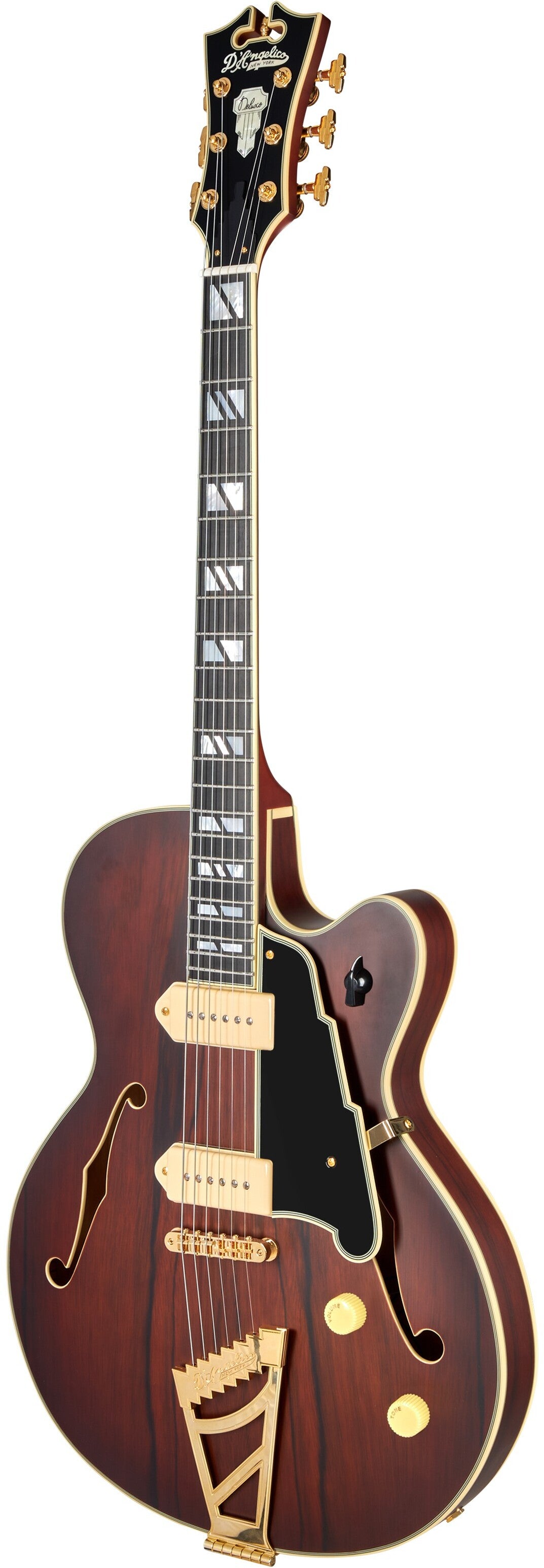 D'ANGELICO Deluxe 59 Satin Brown Burst