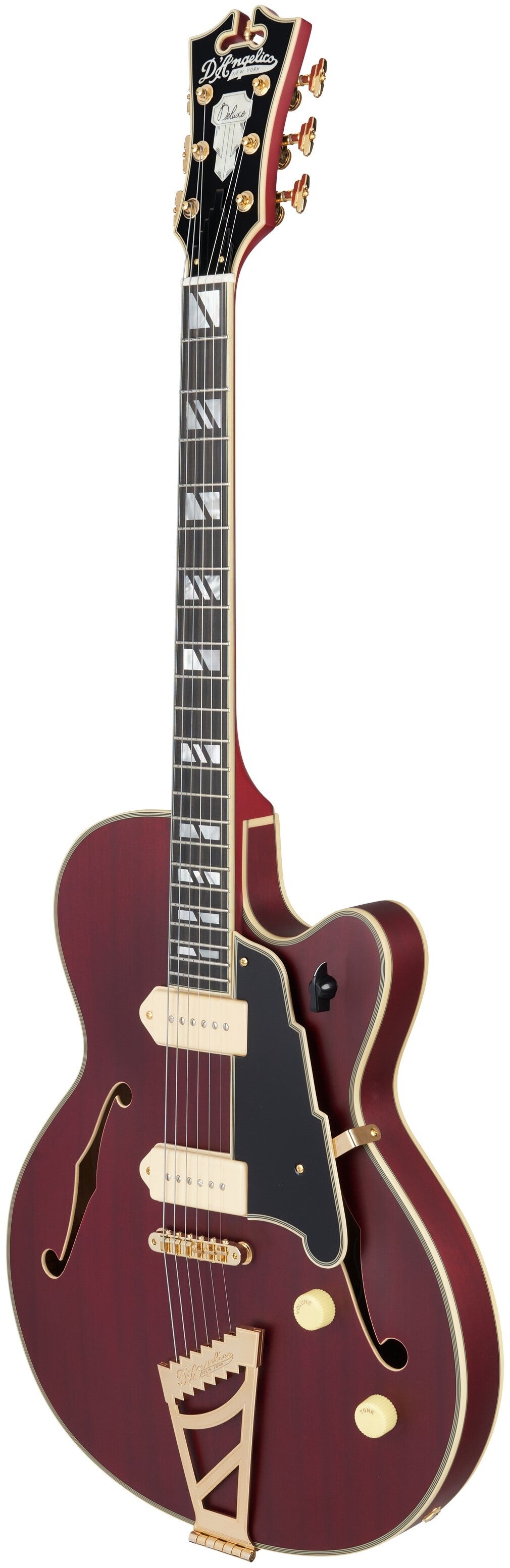 D'ANGELICO Deluxe 59 Satin Trans Wine