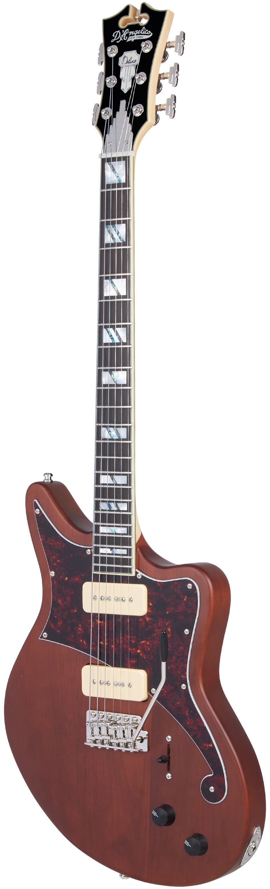 D'ANGELICO Deluxe Bedford Matte Walnut