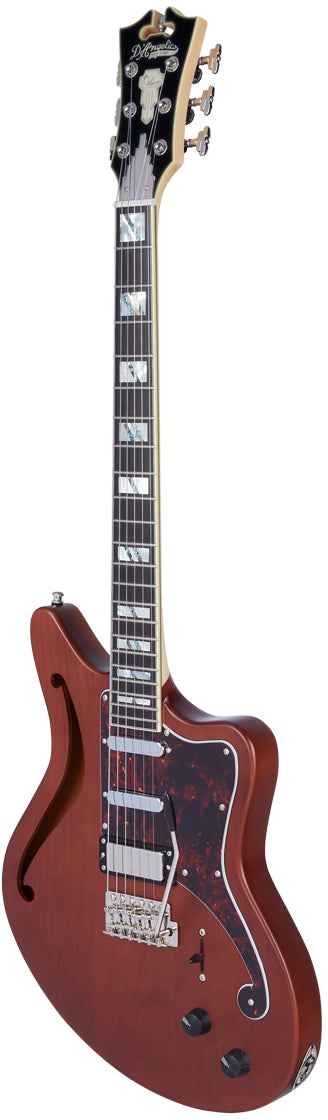 D'ANGELICO Deluxe Bedford SH Matte Walnut
