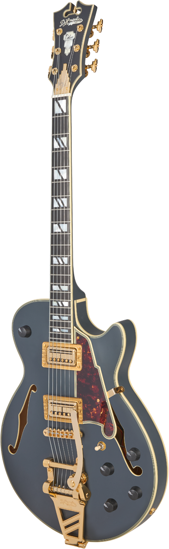 D'ANGELICO Deluxe Bob Weir 3 Signature Matte Stone