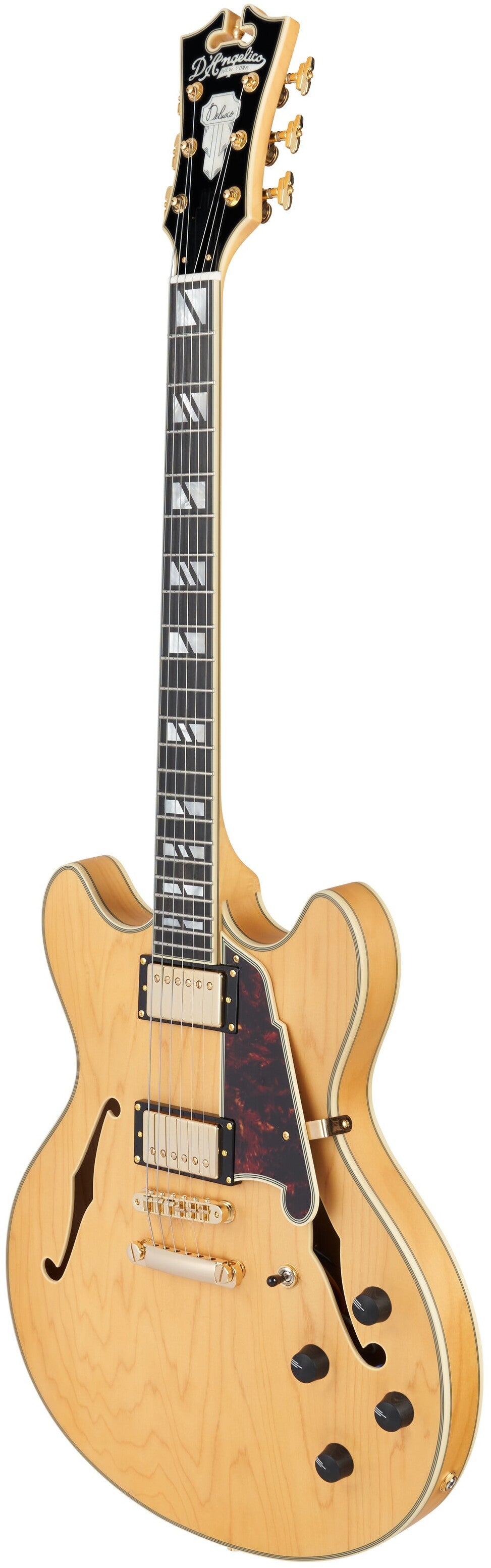 D'ANGELICO Deluxe DC Satin Honey