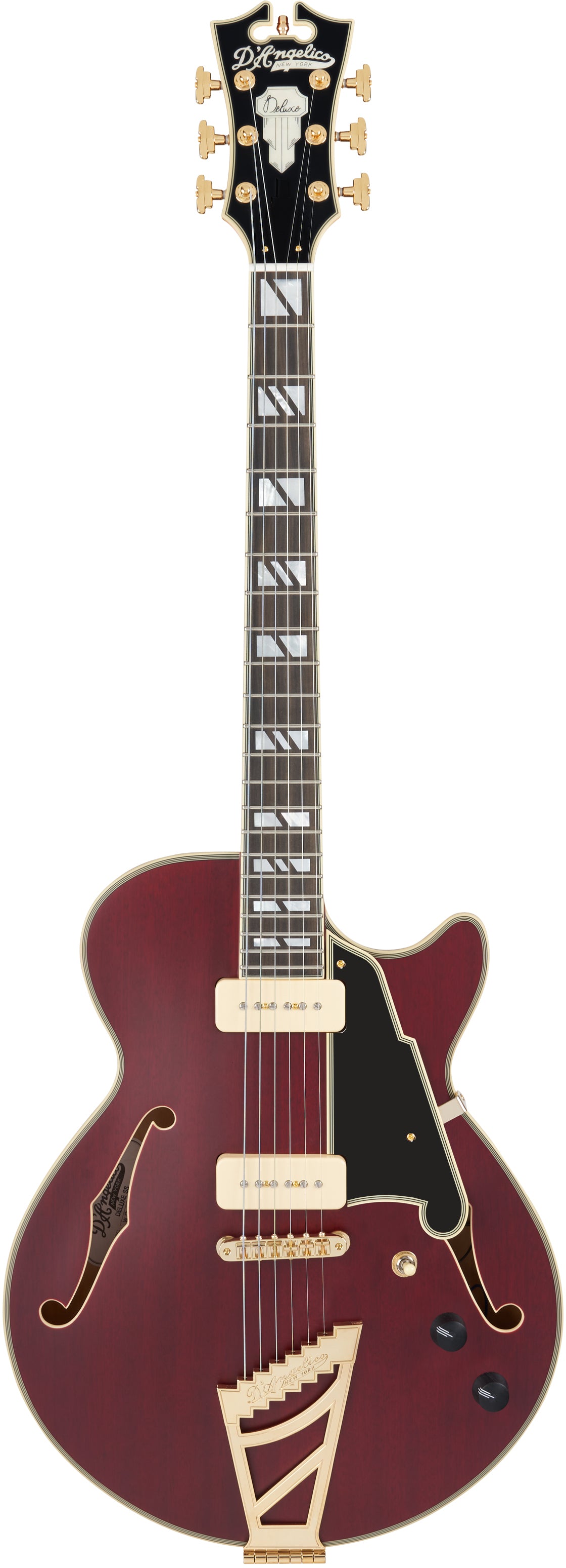 D'ANGELICO Deluxe SS Satin Trans Wine