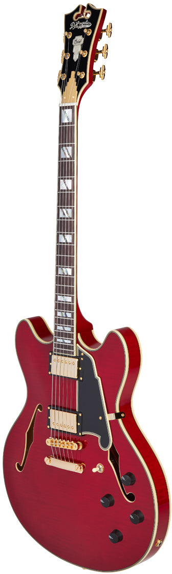 D'ANGELICO Excel DC Trans Cherry