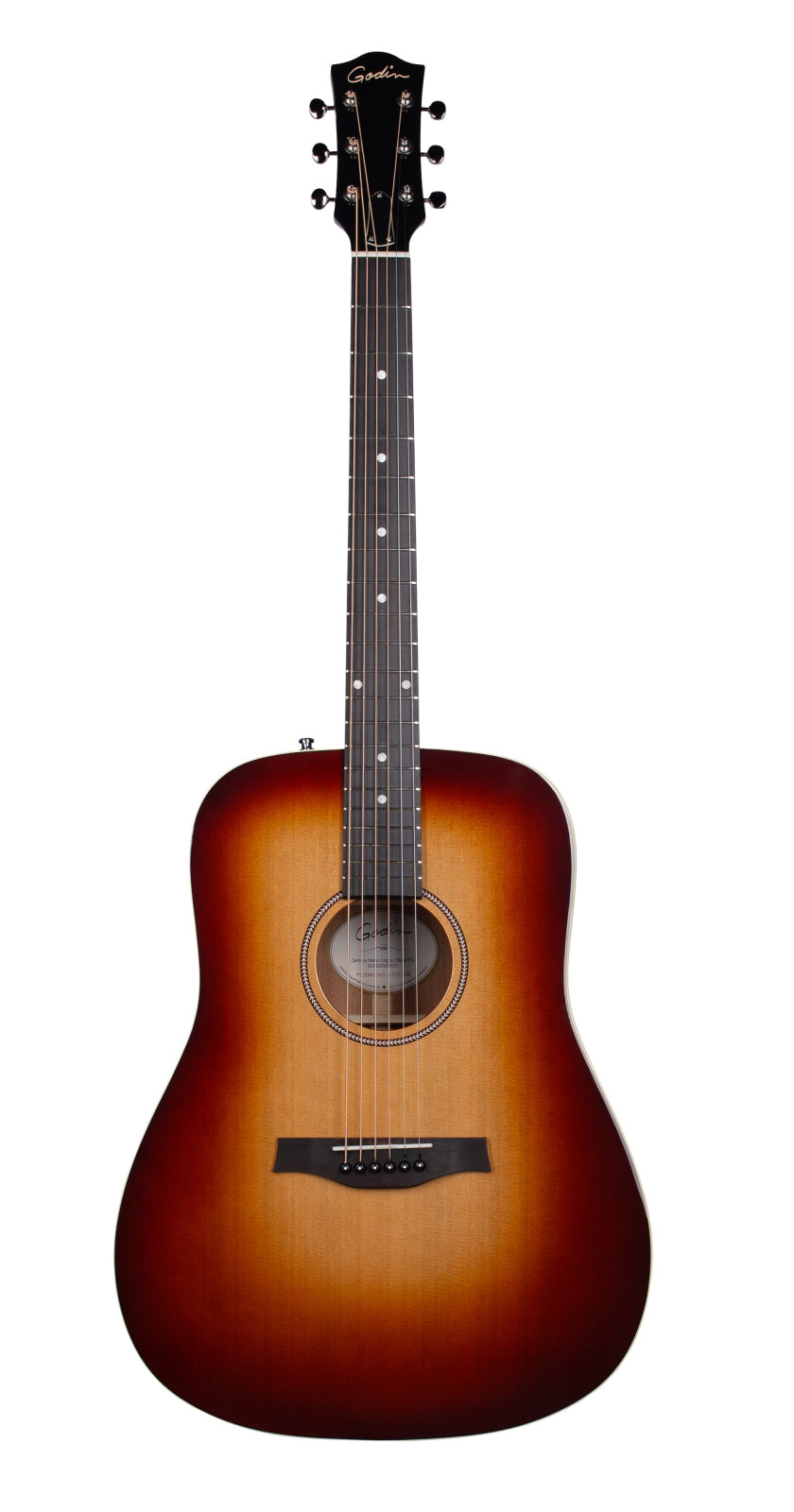 Godin Century Mahogany Cognac Burst  EQ + Housse