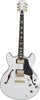 Larry Carlton H7 White Hollow Body EN