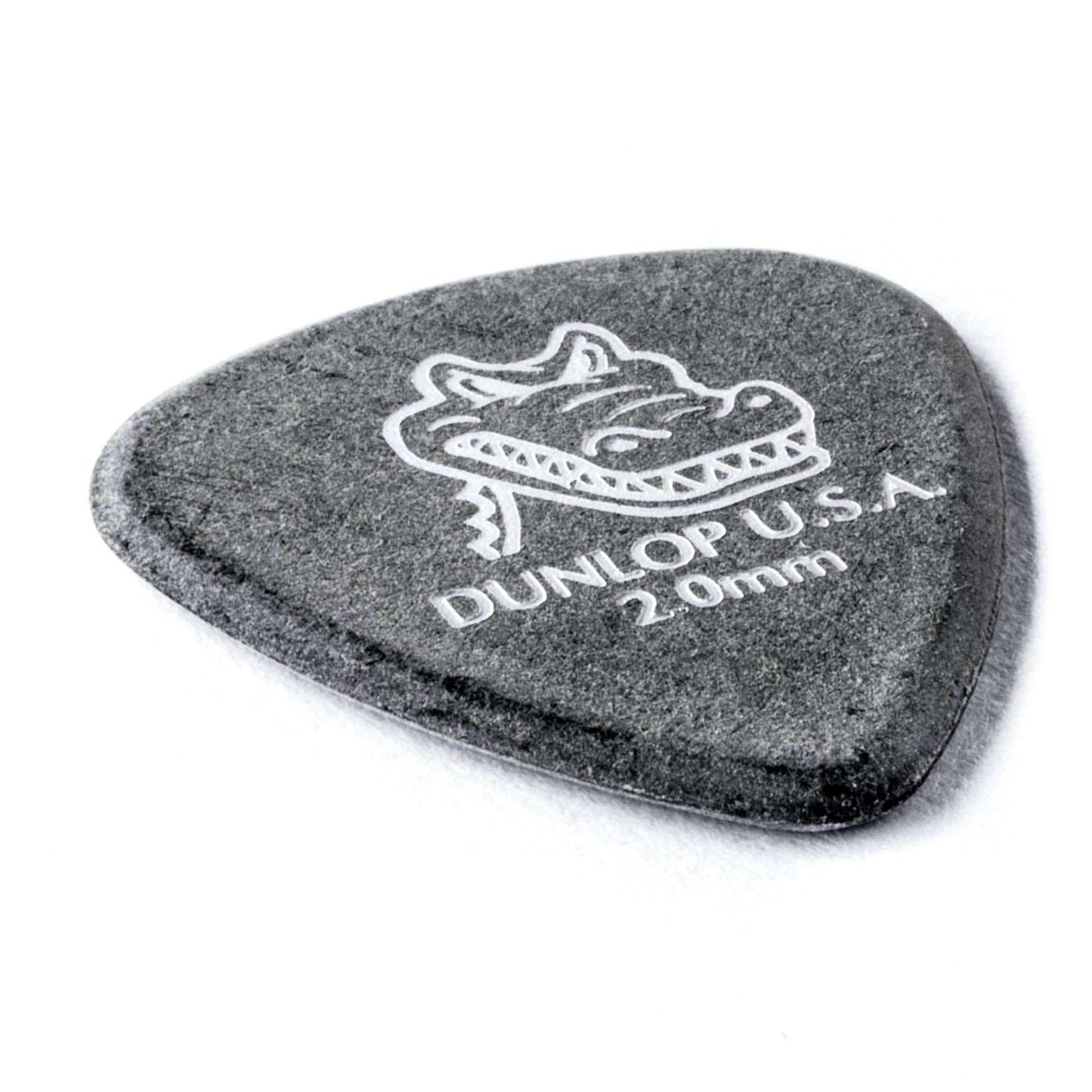 Sachet de 12 médiators Gator Grip 200 (noir)