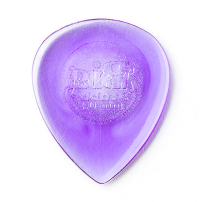 Sachet de 6 médiators Big Stubby 200 (violet clair)