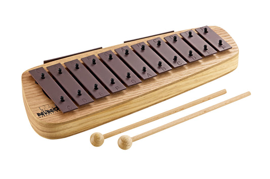 CARILLON NINO CADRE BOIS, LAMES AMOVIBLES, DEUX MAILLETS EN BOIS, FINITION MAT