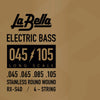 La Bella Jeu Cordes Basse Stainless RX-N4B