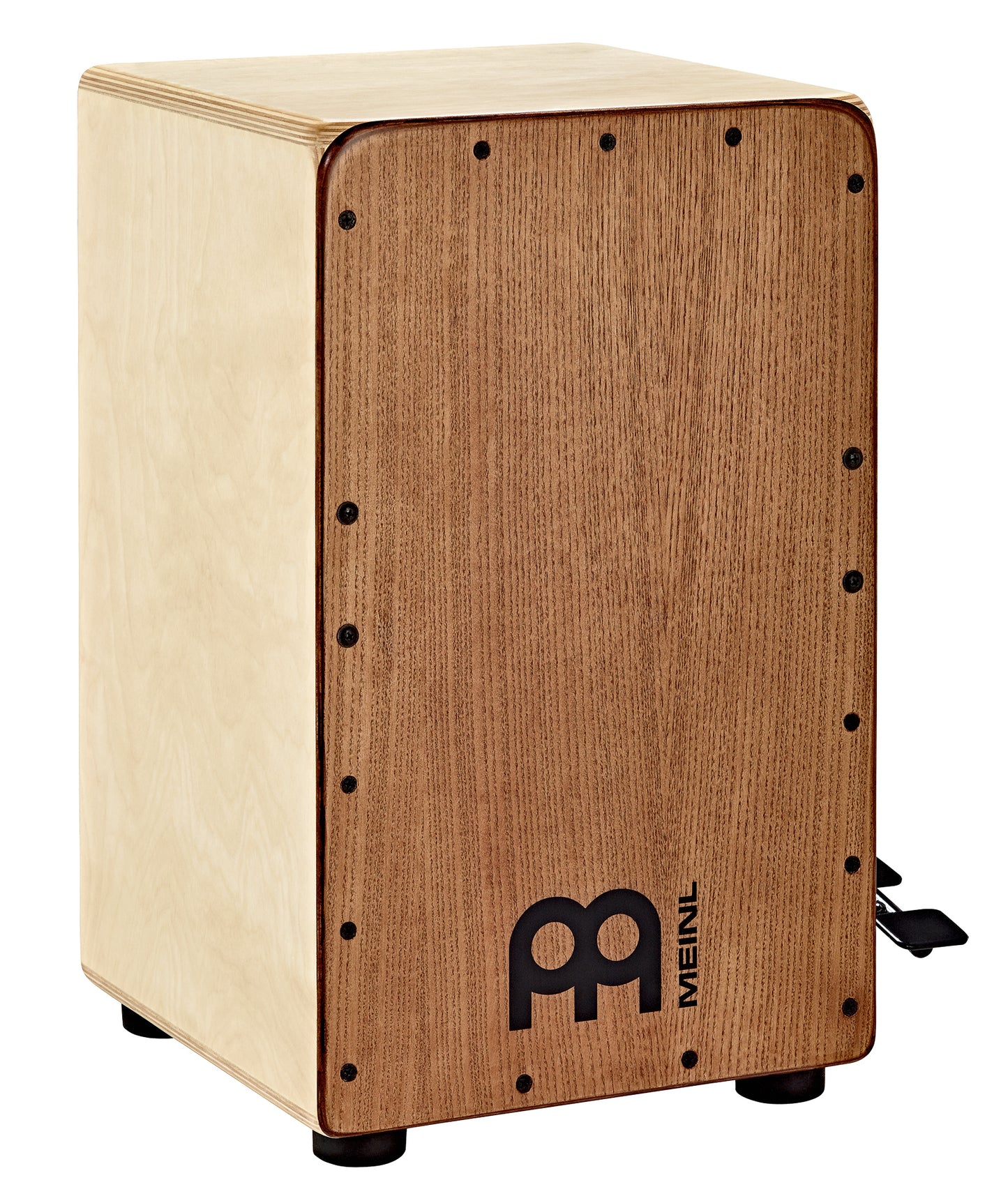CAJON SNARECRAFT MEINL FACADE FRENE, CORPS EN BOULEAU BALTIQUE 9 PLIS (12MM), TIMBRE RÉGLABLE A PÉDALE