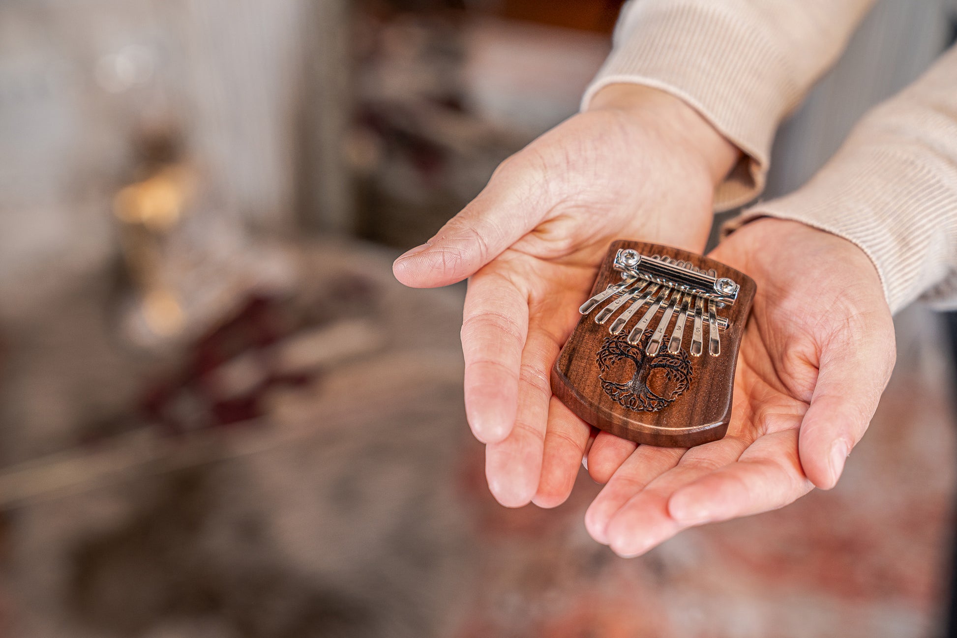 KALIMBA SONIC ENERGY 8 NOTES, DO MAJEUR