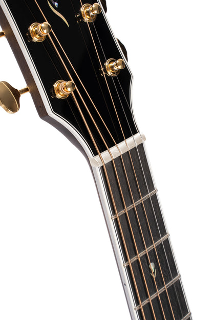 GOLD-OC8, forme Orchestra Model pan coupé, table épicéa Sitka massif, f/e pau ferro massif, EQ Fishman Flex Blend, naturel