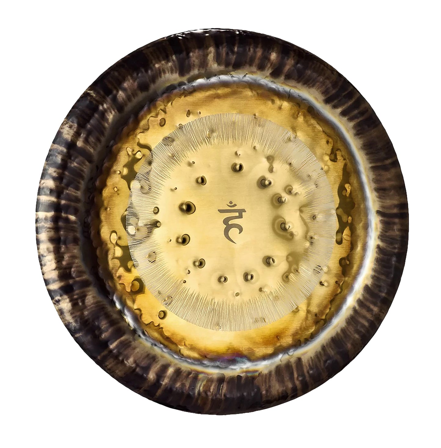 THROAT CHAKRA GONG, 32" / 80 CM, 141,27, FINITION TRADITIONELLE