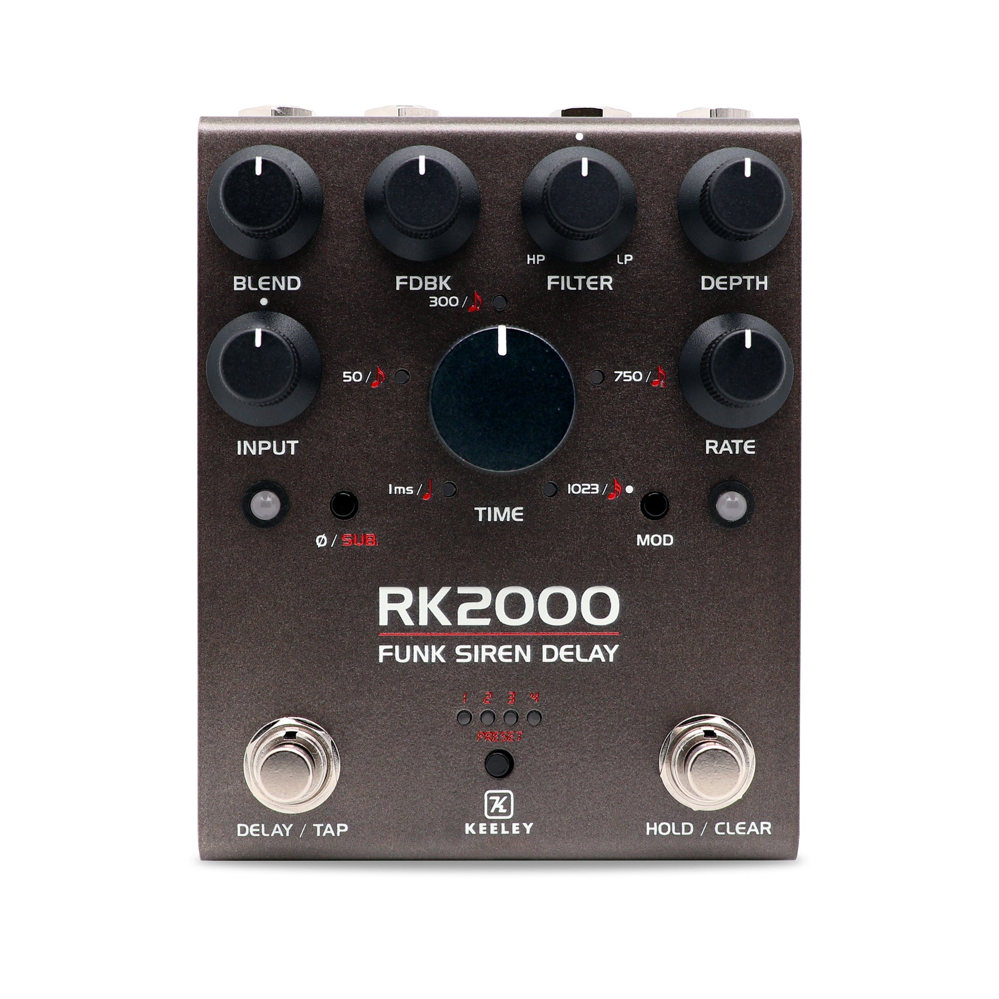 PEDALE KEELEY RK2000 FUNK SIREN DELAY