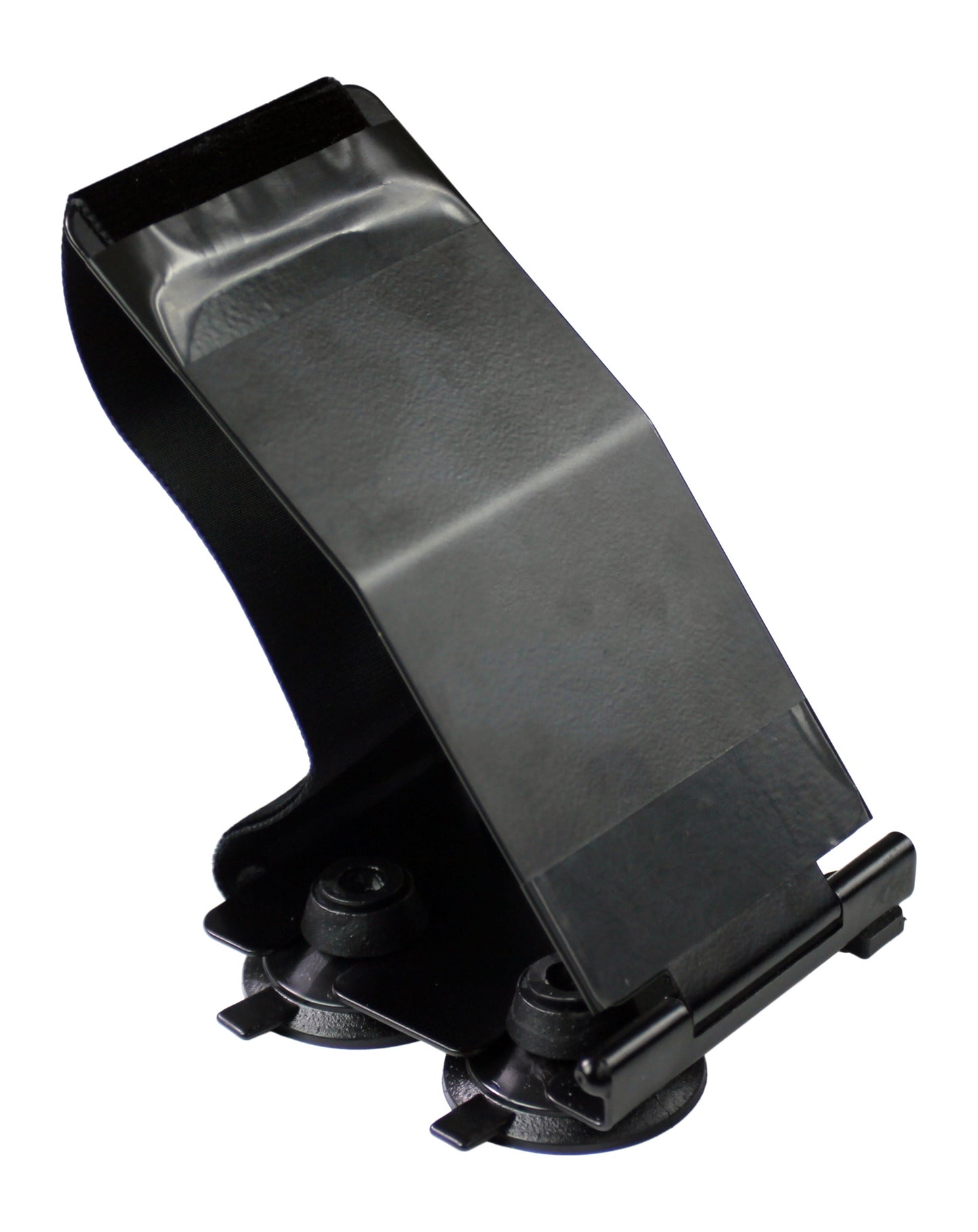 Repose-guitare à poser sur la cuisse, pliant, se fixe sur l'instrument à l'aide de trois ventouses, nouveau modèle