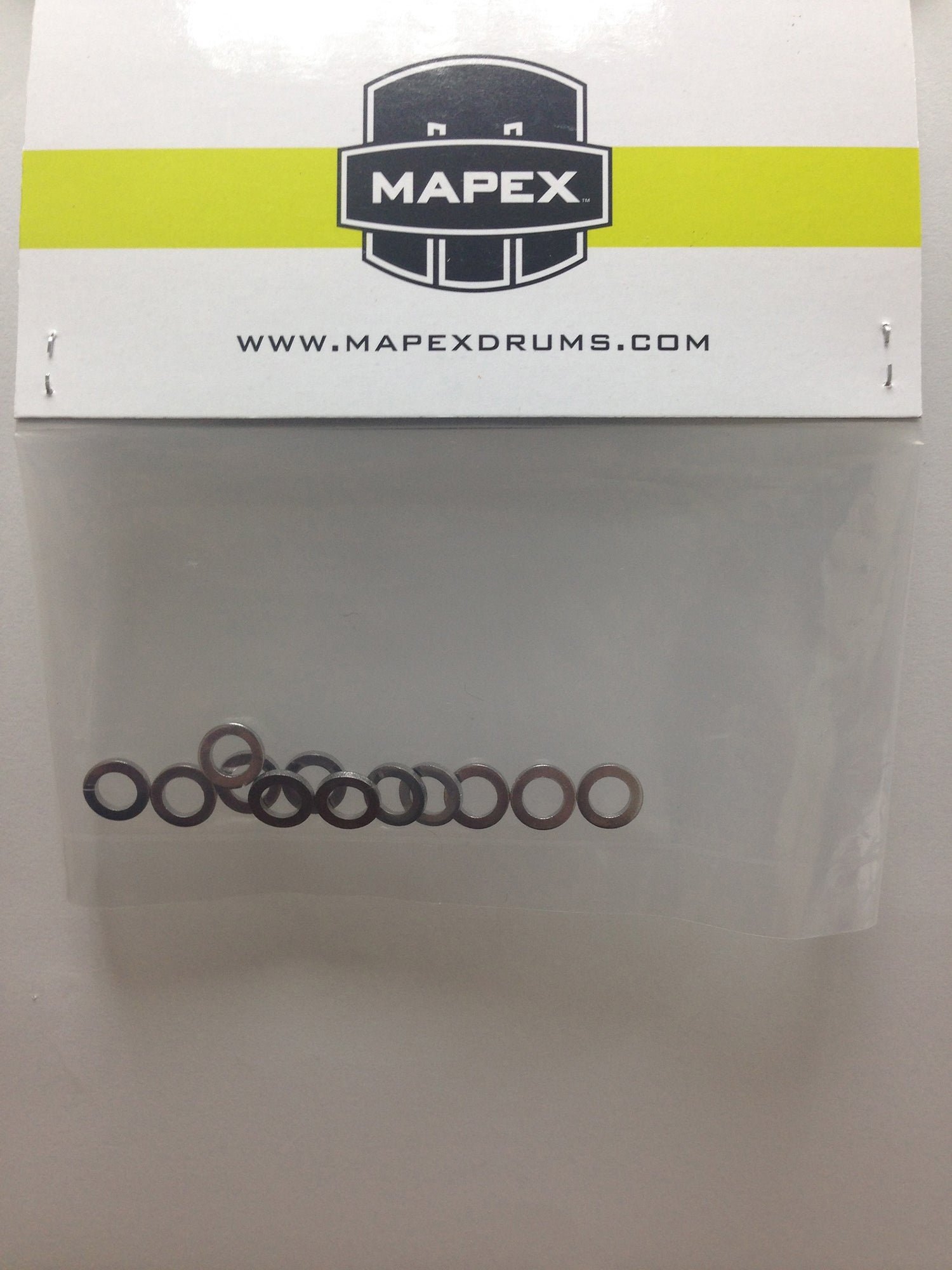 Sachet de 12 rondelles tirants, métal