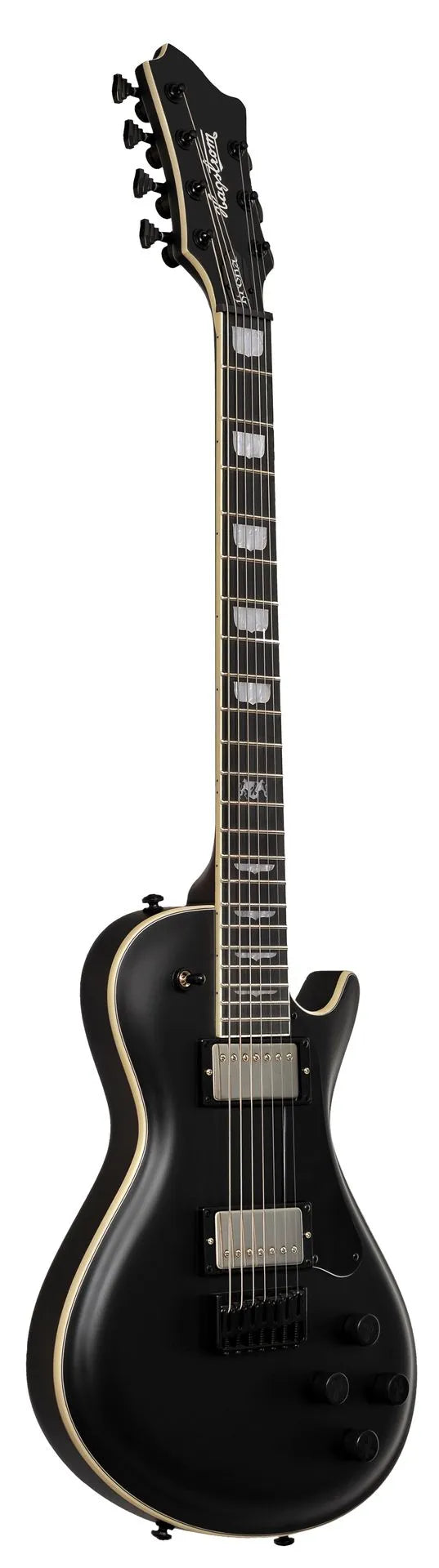 HAGSTROM Elec. Guitar Krona 7 Satin Black KRO7-SBK