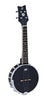 Ortega Banjo Ukulele OUBJ100-SBK Noir Satiné