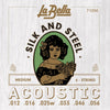 La Bella Jeu Cordes Acoustique 710M