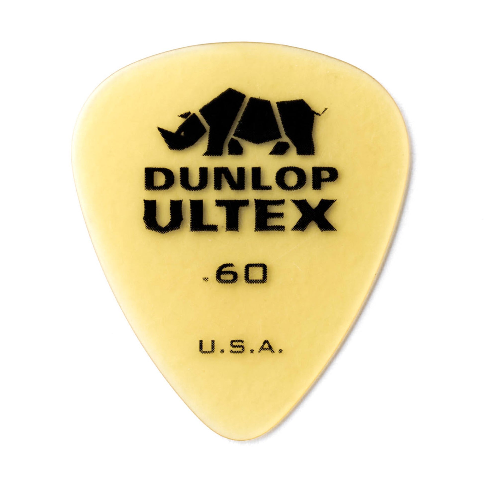 Sachet de 6 médiators Ultex Standard 060 (translucide)