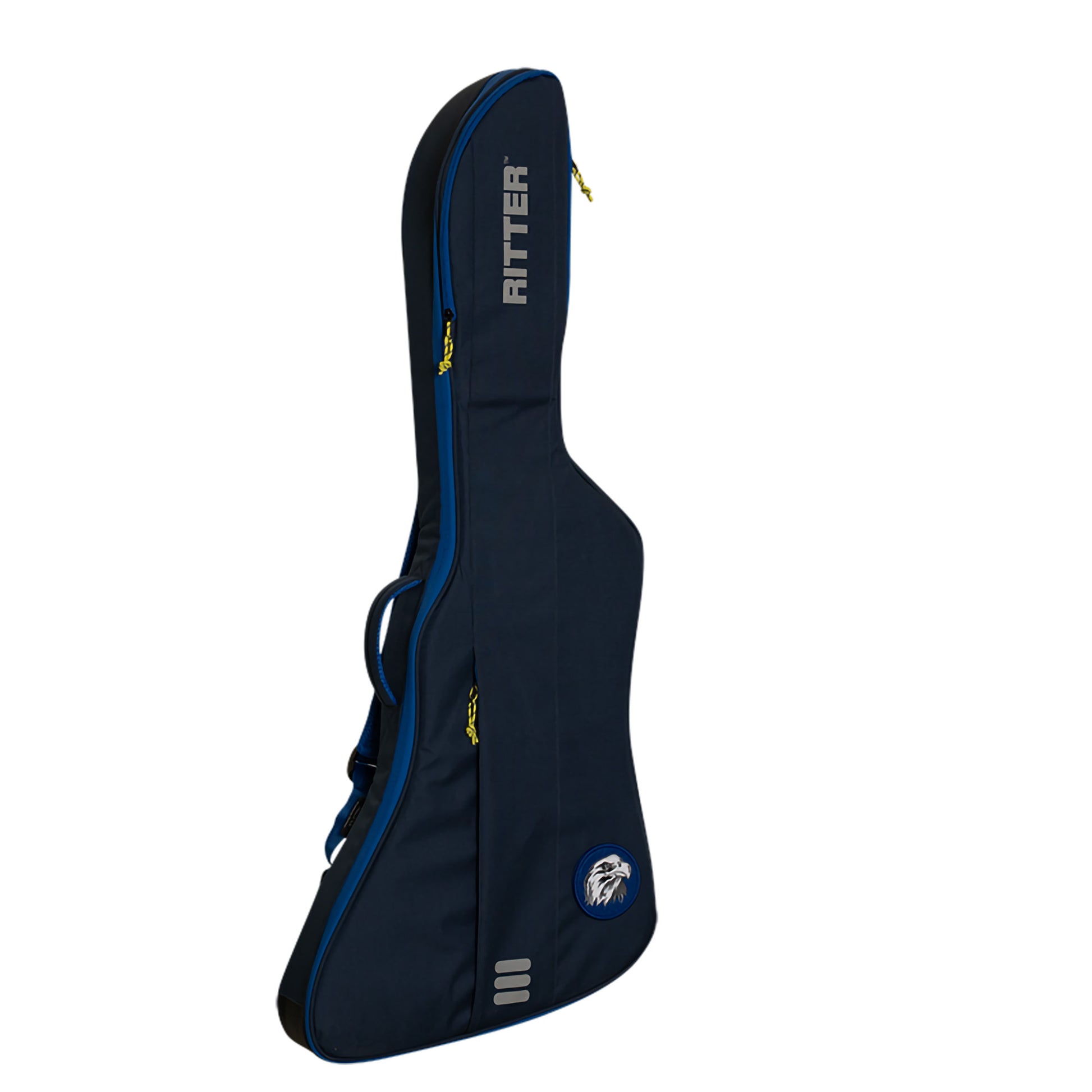 Housse CAROUGE 3 pour guitare électrique type Explorer, bleu