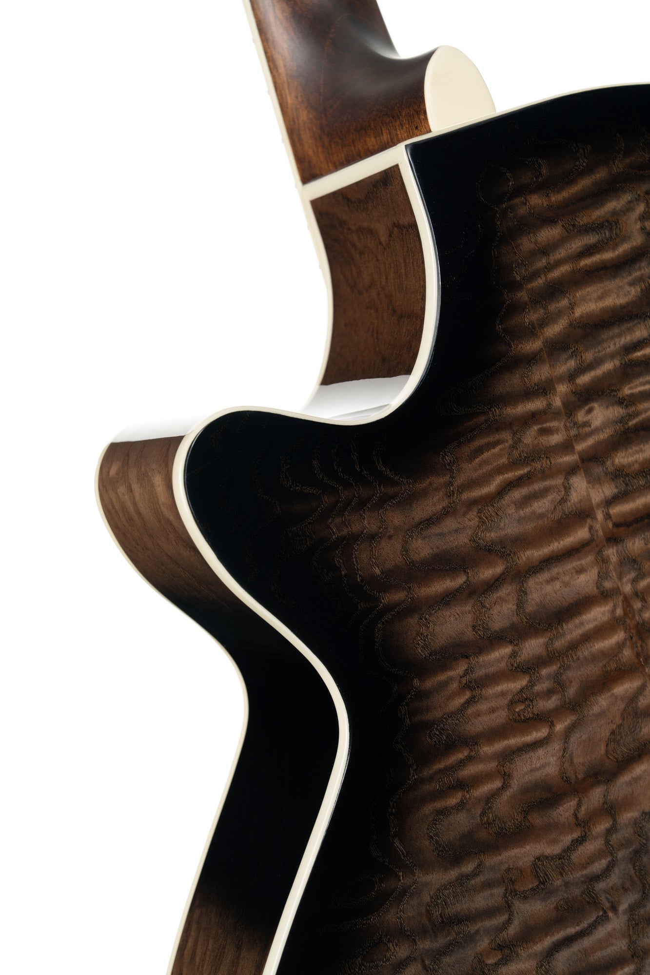 CORT EX-SFX-ASHBK GUITARE EXOTIC SFX ASH BURL NOIRE