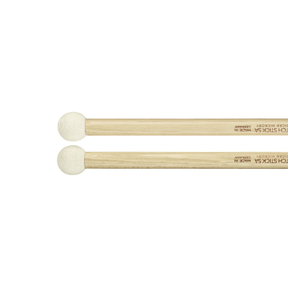 Switch Stick 5A Meinl, 1 côté baguette 5A Hybrid et 1 côté mailloche à feutre dur.
