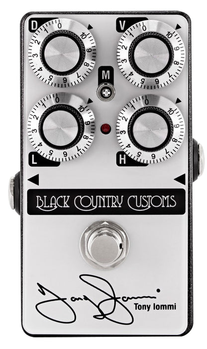 Pédale boost signature Tony Iommi, série limitée, argent