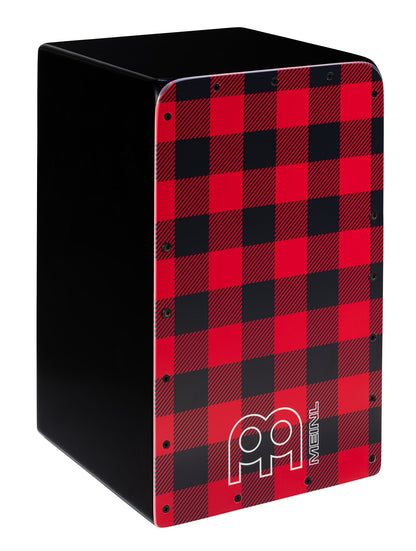 Cajon Meinl série Headliner finition Lumberjack à carreaux, timbres ajustables