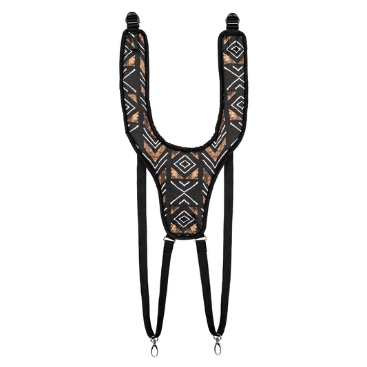 Harnais pro pour djembé, nylon très résistant, longueur ajustable, sangles rembourrées, attache rapide, Kanga Sarong