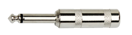 Pack de 2 fiches Jack mâle mono, nickel
