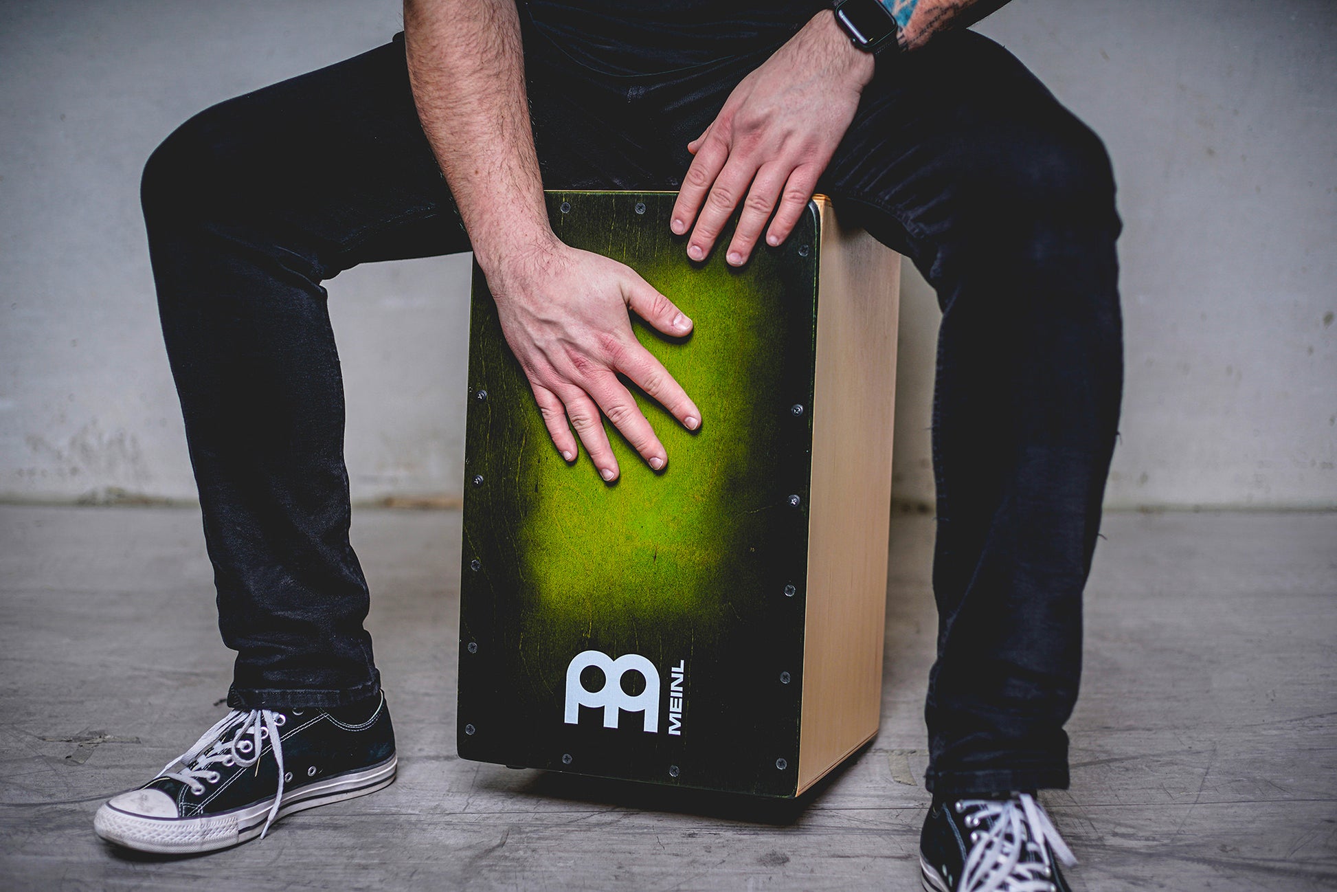 Cajon Snarecraft Meinl, corps et façade en bouleau baltique