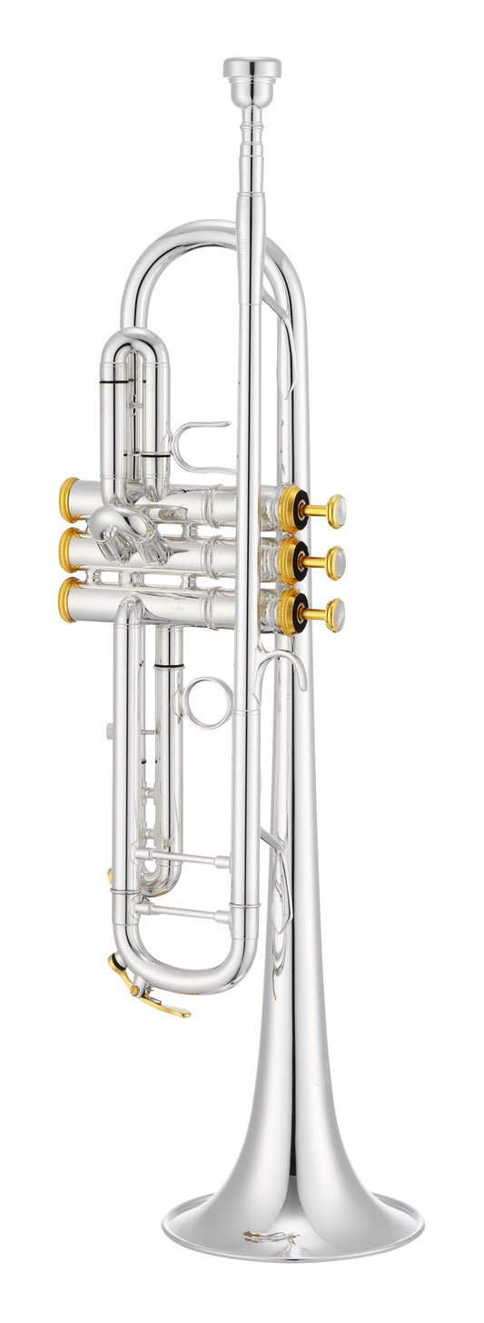 Trompette Si bémol XO 1602SS4, banche d'embouchure standard