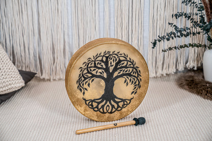 HOOP DRUM SONIC ENERGY 15" TREE OF LIFE