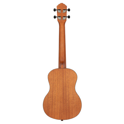 RU5MM-TE, modèle Ténor, table sapele avec motif, fond & éclisses sapele, manche acajou, naturel satiné