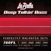 La Bella Jeu Cordes Basse Deep Talkin 4 Cordes 760FL