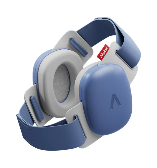CASQUE ALPINE MUFFY BABY DENIM BLUE